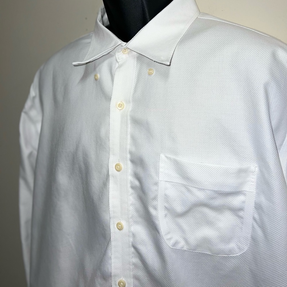 Peter Millar White Dress Shirt XXL